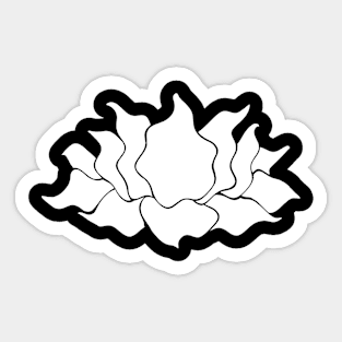 ChiefDVB Lotus Logo Tee Sticker